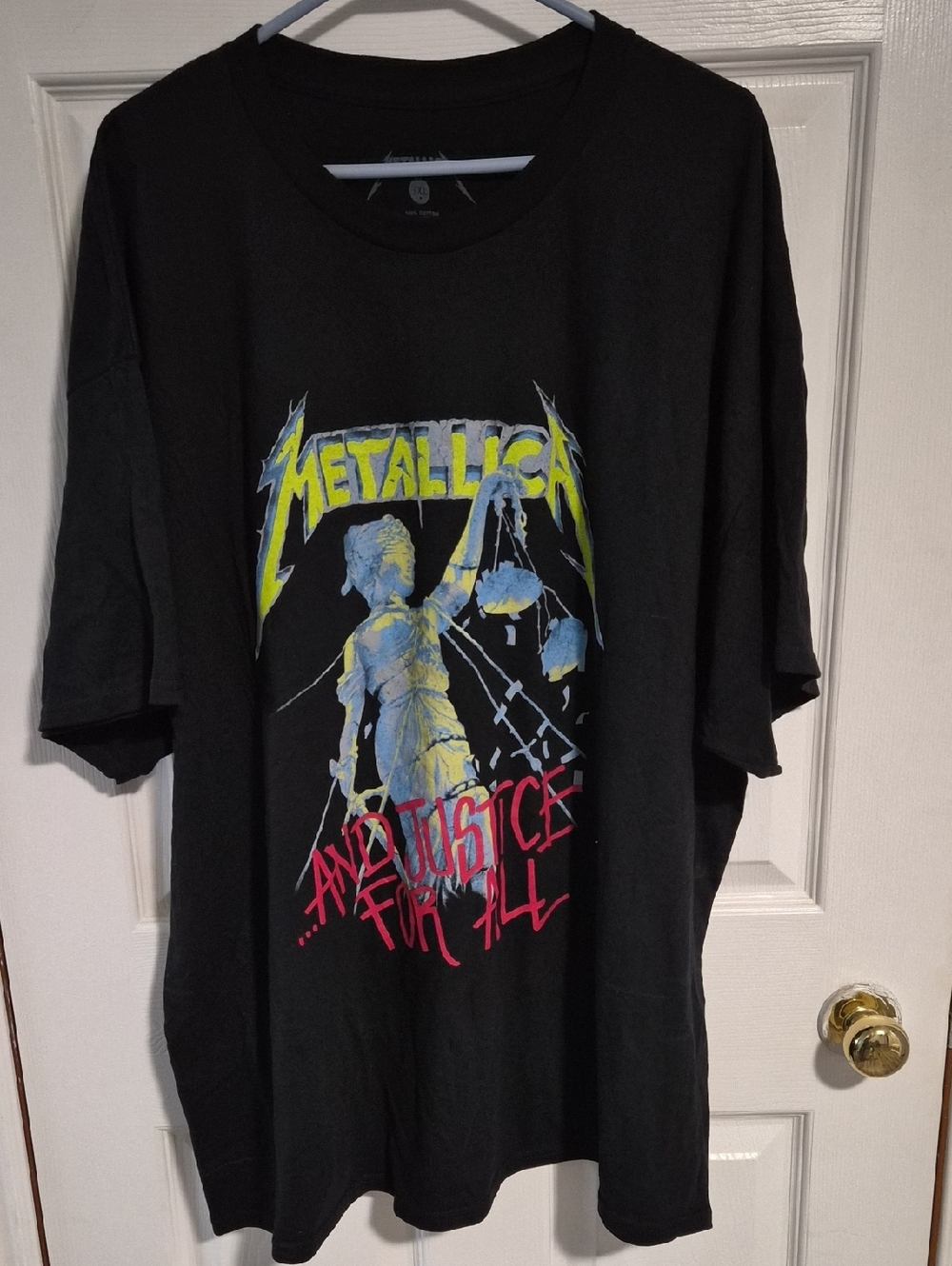 Mens 3XL Metallica Cotton Tee Bnwot